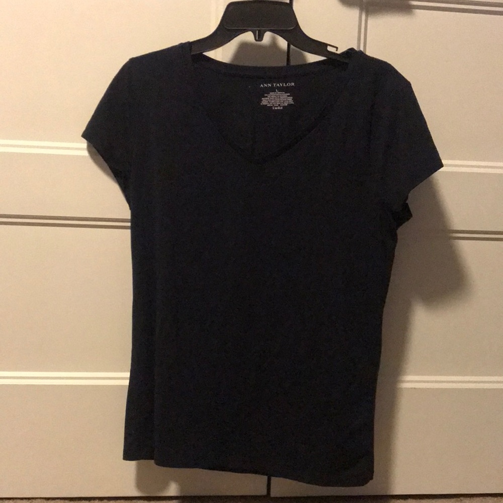 NWT black v-neck